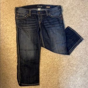 Silver jeans Capri size W34